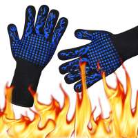 Anti Heat  Aramid Nomex Kitchen Household Gloves Extreme Heat Resistant 800  BBQ Glove